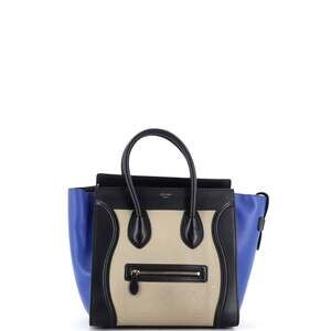 Celine Tricolor Luggage Bag Leather #249493C10B